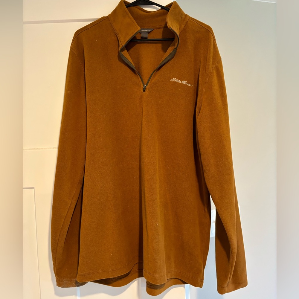 Eddie Bauer Quarter Zip Fleece Pullover